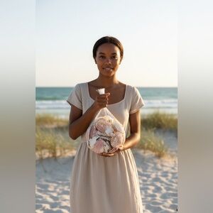 LOT of 5 bags, SEA SHELLS / COQUILLAGES BAG FULL 1LB DECORATIVE ACCENTS